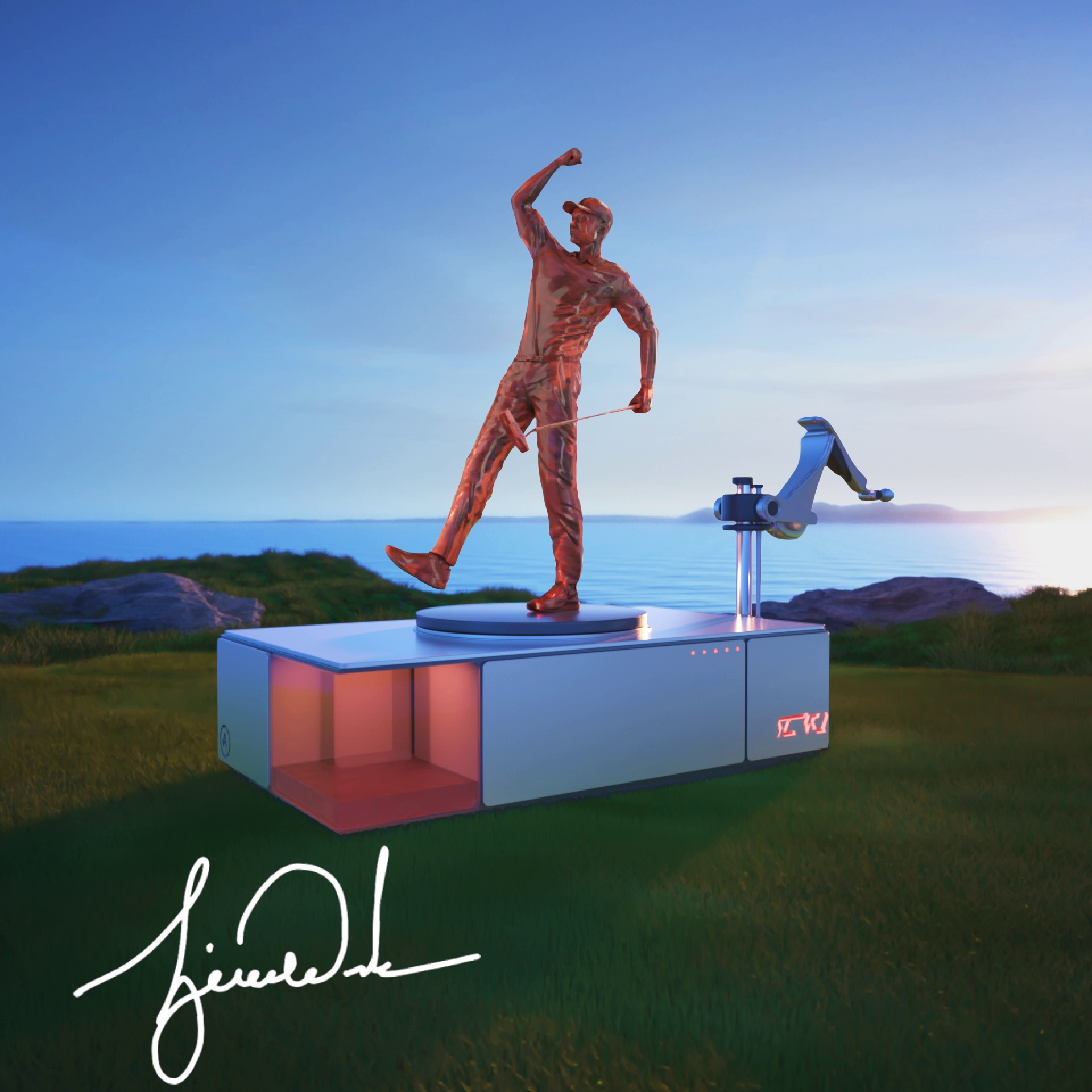 Autograph to the future of fandom.